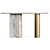 Sleek Marble Modern Console Table 3D model small image 10