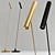 Title: ADLAUG Designer Floor Lamp 3D model small image 3