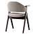 Modern Lester Chair in Oak 3D model small image 5