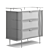 Viennese Mesh Chest Drawer Solution 3D model small image 5