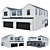 Modern Low Poly American House 3D model small image 1