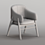 Contemporary Grey Chair Family Look 3D model small image 4