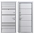 Bulat K-8 514 Metal Door 3D model small image 4