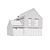 Designer Villa Model Kit 3D model small image 5