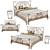 Ciacci Brigitte Bed with 3D Models 3D model small image 1