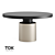 Flakon Metalic Dining Table 3D model small image 1