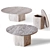 Sleek Modernist Coffee Table 3D model small image 1