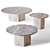 Sleek Modernist Coffee Table 3D model small image 2