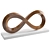 Ethereal Mobius Wood Sculpture 3D model small image 3