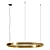 Euroluce Profile Pendant Lamp 3D model small image 2