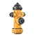 Corroded Hydrant 4k PBR Model 3D model small image 2