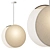 Moderno Pendant Lamp Set 3D model small image 1