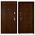  Bulat 156 Metal Entrance Door 3D model small image 3