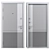 Premium Metal Entry Door 231 3D model small image 4