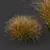 Fire Orange Sedge Grass Model 3D model small image 3