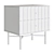 Berkeley Bedside Table Oak 3D model small image 2
