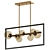 Mercury Row Kitchen Island Chandelier 3D model small image 1