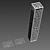 Textured Gabion Decor Model 3D model small image 6