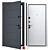 Parallel Berez Metal Entry Door 3D model small image 1
