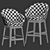 Stylish Wayne Swivel Stools Set 3D model small image 2