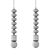 Sleek Chrome Steel Pendant Light 3D model small image 2