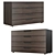 Modern Giellesse Flat Комод 3D model small image 1