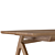 Modern Eno Desk by Luteca 3D model small image 5