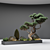 Japanese Pine Composition: Home & Garden Decor 3D model small image 3