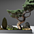 Japanese Pine Composition: Home & Garden Decor 3D model small image 5