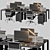 High Detail Modern Furniture Set 3D model small image 4