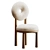 Modern Chic Baba Chair - Emmanuelle Simon 3D model small image 3