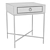 Luxury Skata Leather Bedside Tables 3D model small image 7