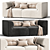Eave Modular Sofa - Versatile Living 3D model small image 1
