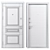 Classic Metal Entry Door (Berez) 3D model small image 4