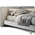Luxury Minotti Tatlin Bedspread 3D model small image 3