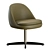 Modern Sendai Metal Chair by Minotti 3D model small image 3