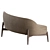 Elegant Sendai Sofa Minotti Design 3D model small image 7