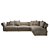 Unico Lifestyle Golfstream Corner Sofa 3D model small image 3