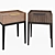 Sophisticated Metropolitan Bedroom Furniture Set 3D model small image 2