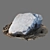 Beach Rock Model Sculpture 3D model small image 2