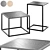 Nitsa End Tables Set 3D model small image 1