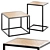 Nitsa End Tables Set 3D model small image 3