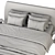 Modern Slim Bed 3D Model 3D model small image 4