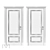 Petersburg Series Interior Doors 3D model small image 4