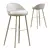 Bodega Bar Stool - Chic & Sleek 3D model small image 4