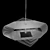 Ovals Ceiling Light by Alex Groot 3D model small image 7