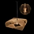 Ovals Ceiling Light by Alex Groot 3D model small image 8