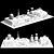 Modern Decor Set 2015 3D model small image 3