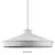 Modern Edge Pendant Lamp - Large 3D model small image 6