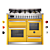 Bertazzoni Professional 6-Burner Electric Cooker 3D model small image 1